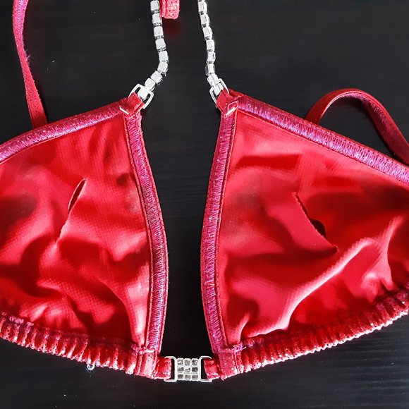 Bikini competition suits used "Red" - Picture 6 of 6